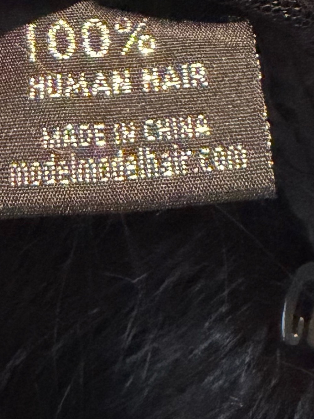 Model Model 100% Human Hair Natural Wig With Bangs 20” long - Picture 3 of 8